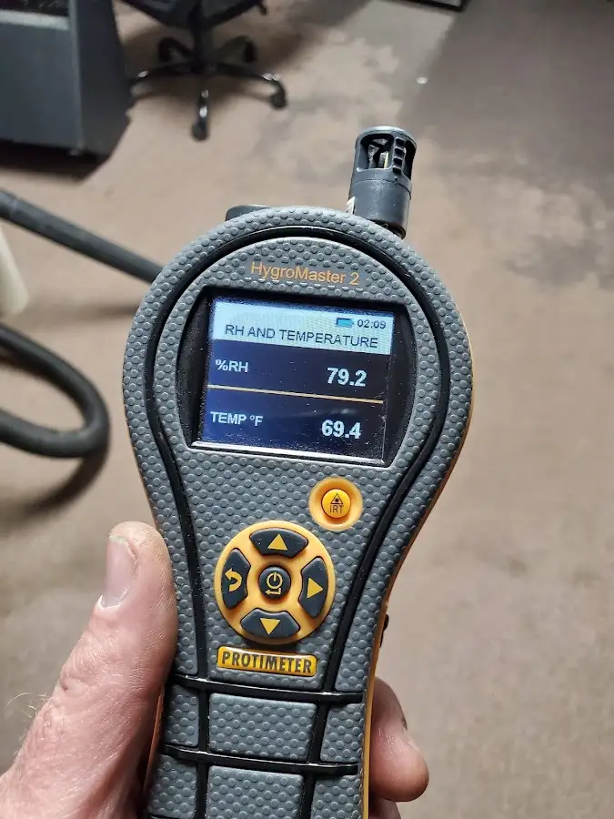 Moisture meter humidity assessment for Fire & Smoke Damage Restoration in Kittery